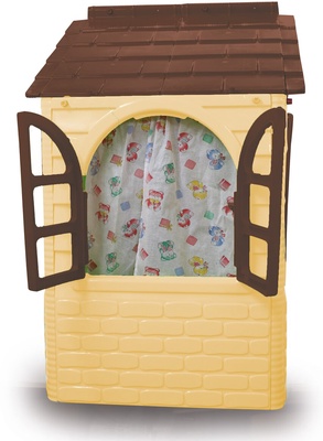 Casita de Juegos Jardin Little Home Beige